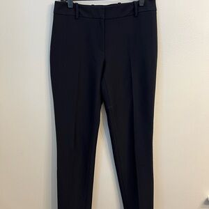 Calvin Klein Navy Slim Fit Women's Trousers - 4